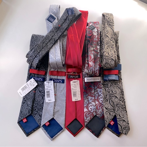 Set of 5 men’s ties - Picture 4 of 4